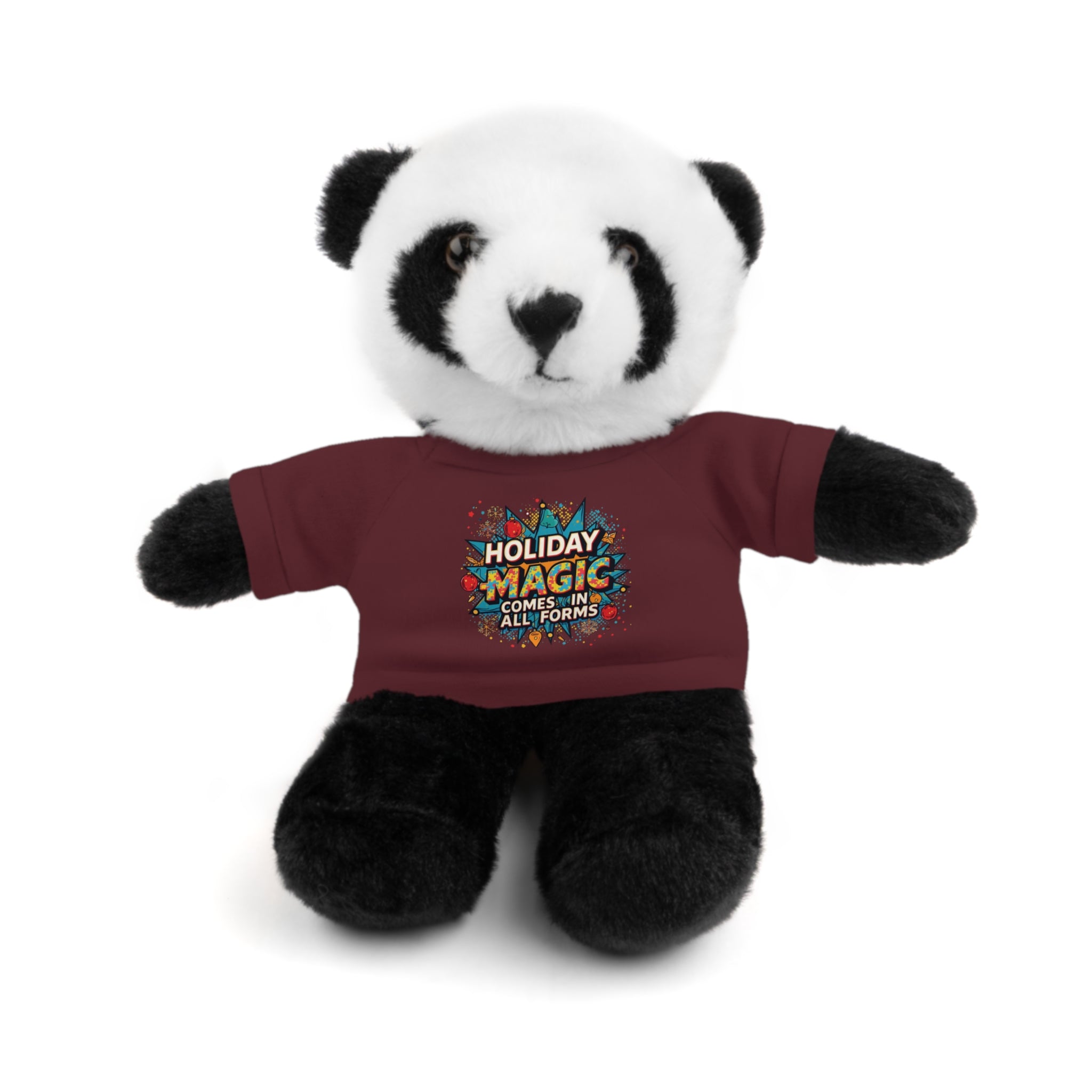 Holiday Magic Bear — Plush Teddy with 'Holiday Magic Comes in All Forms' Tee