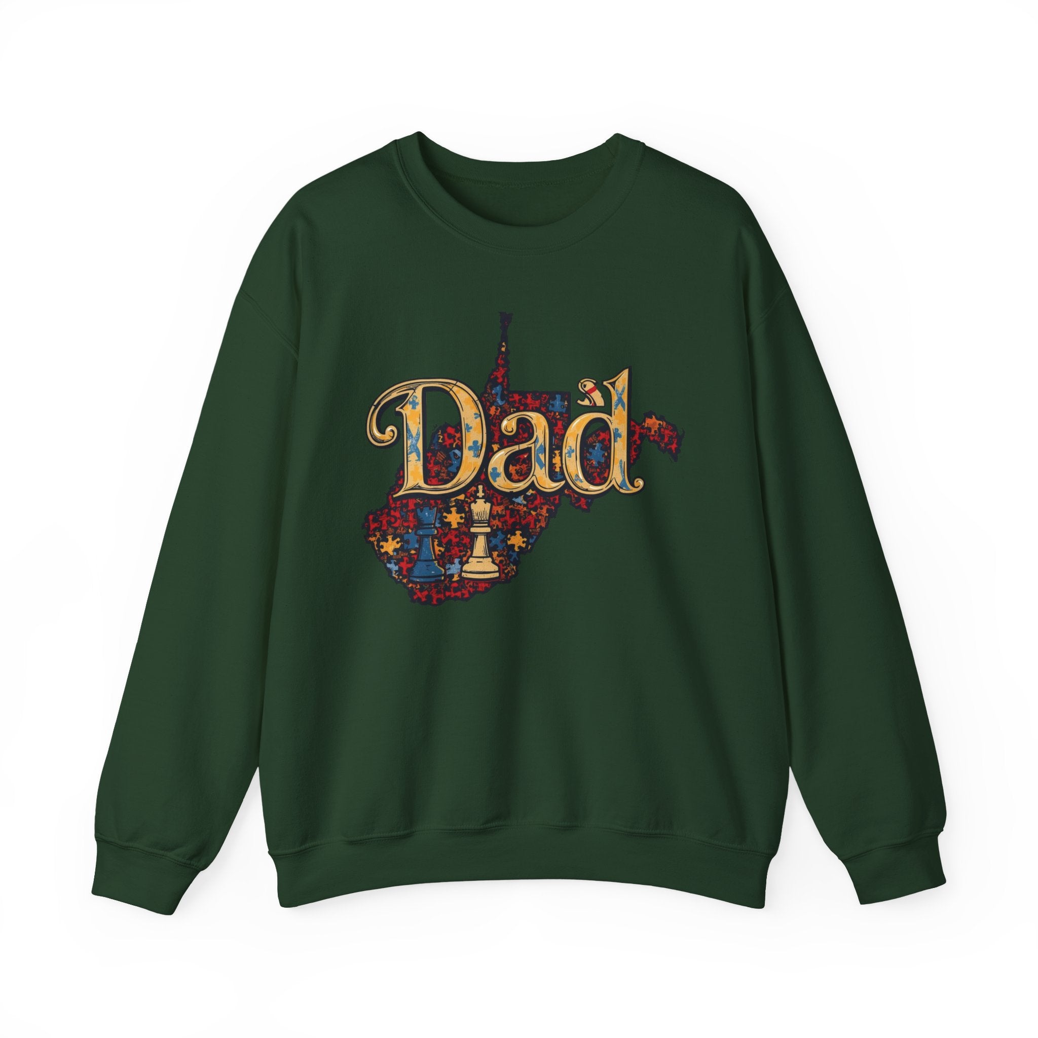 Dad State Pride Sweatshirt — West Virginia Dad Crewneck