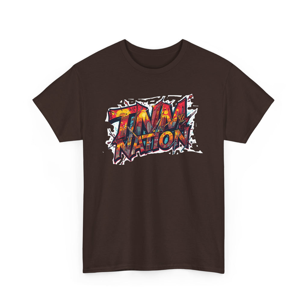 Tidal Nation Graffiti Tee - Urban Streetwear Graphic T-Shirt