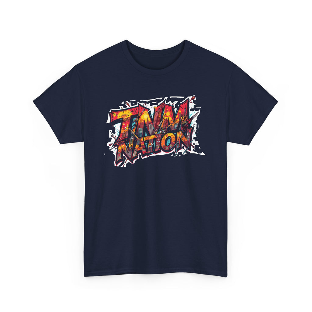 Tidal Nation Graffiti Tee - Urban Streetwear Graphic T-Shirt