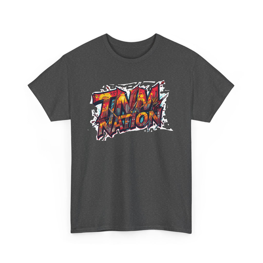 Tidal Nation Graffiti Tee - Urban Streetwear Graphic T-Shirt