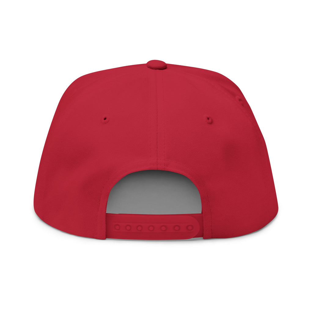 Embroidered Colorful Puzzle Ribbon Snapback Hat — Autism Awareness Flat Bill Cap