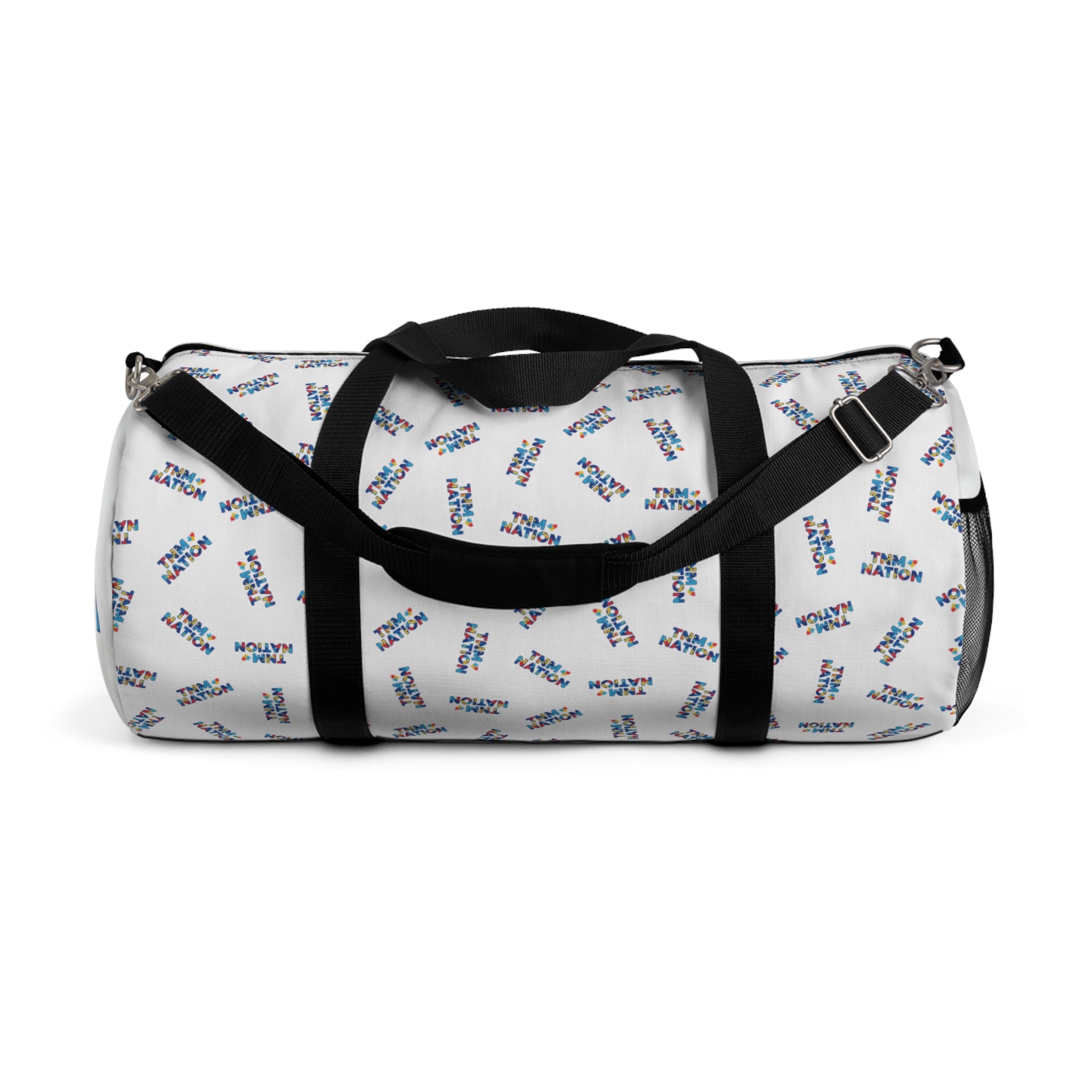 TNM NATION Skateboard Pattern – Lightweight Gym & Weekend Bag