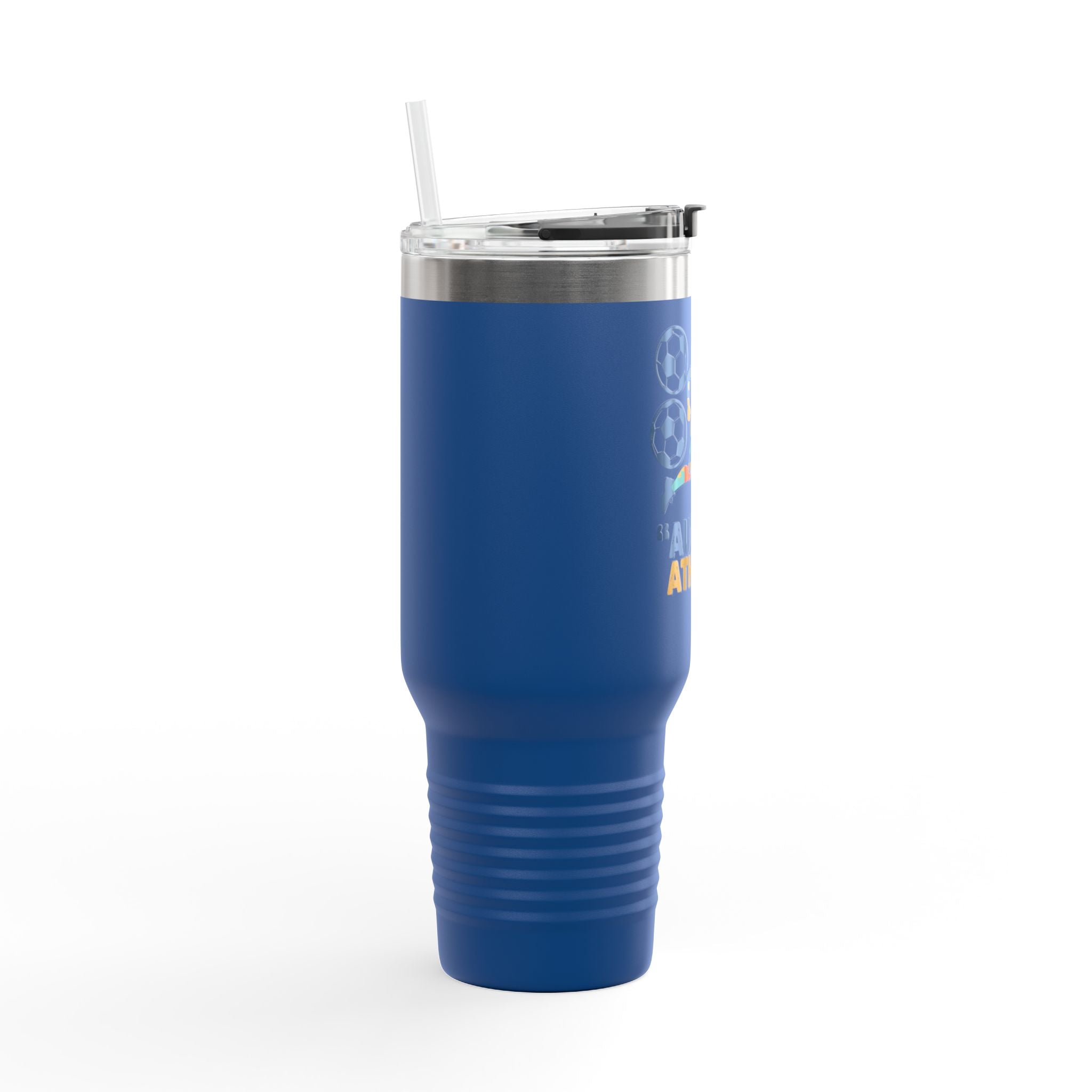 Autism Athlete 40oz Insulated Travel Mug — Sports Awareness Tumbler