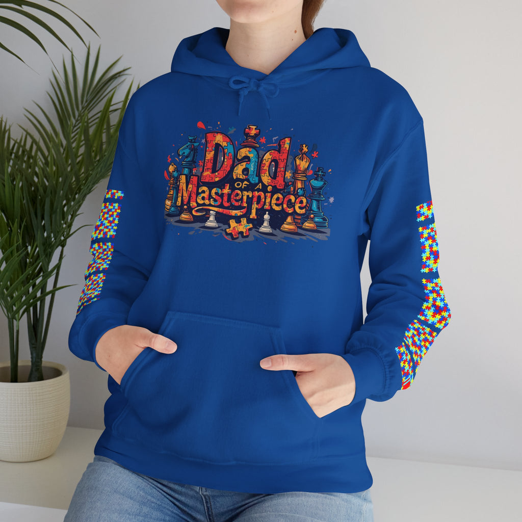 Dad Masterpiece Hoodie – Colorful Artistic Father’s Day Sweatshirt
