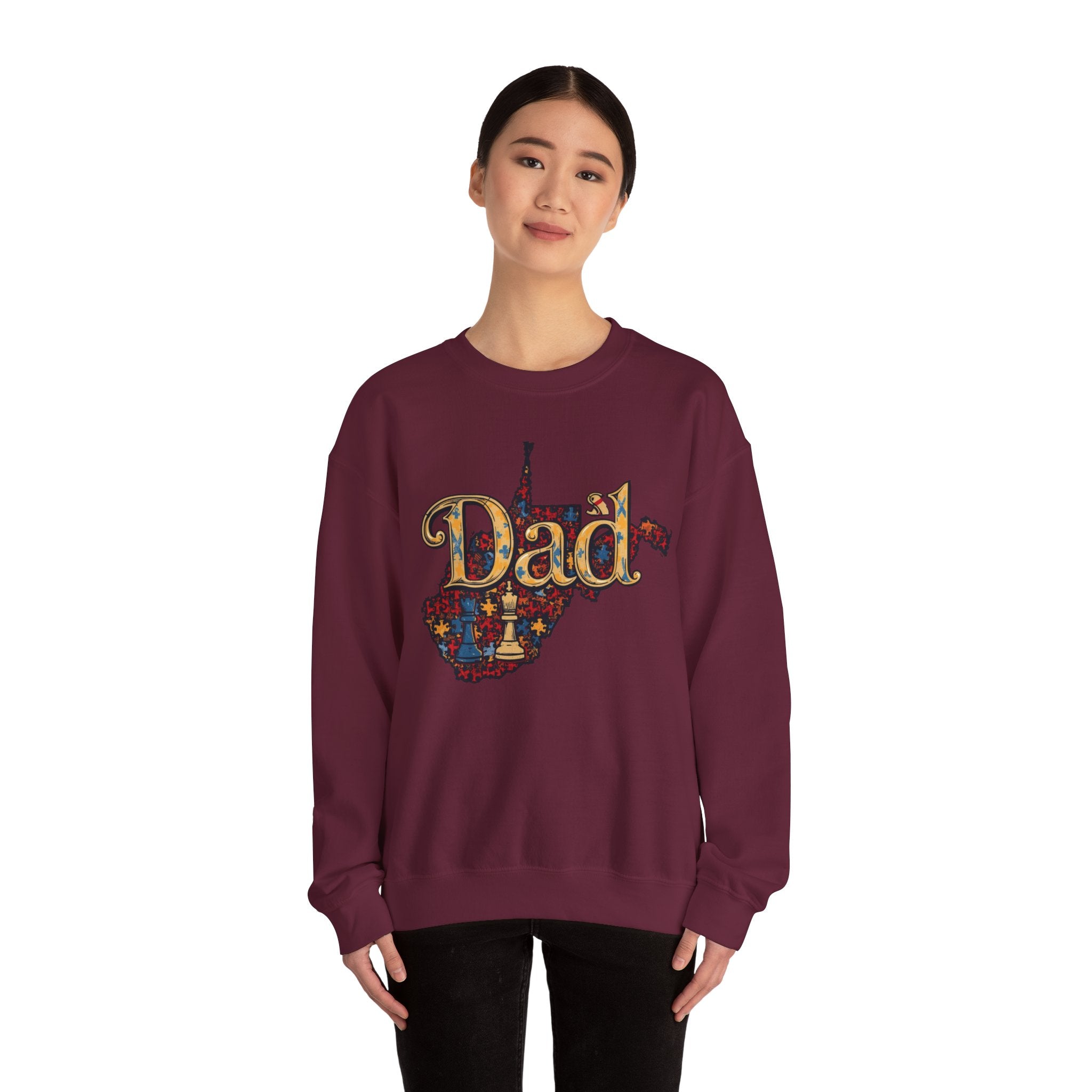 Dad State Pride Sweatshirt — West Virginia Dad Crewneck
