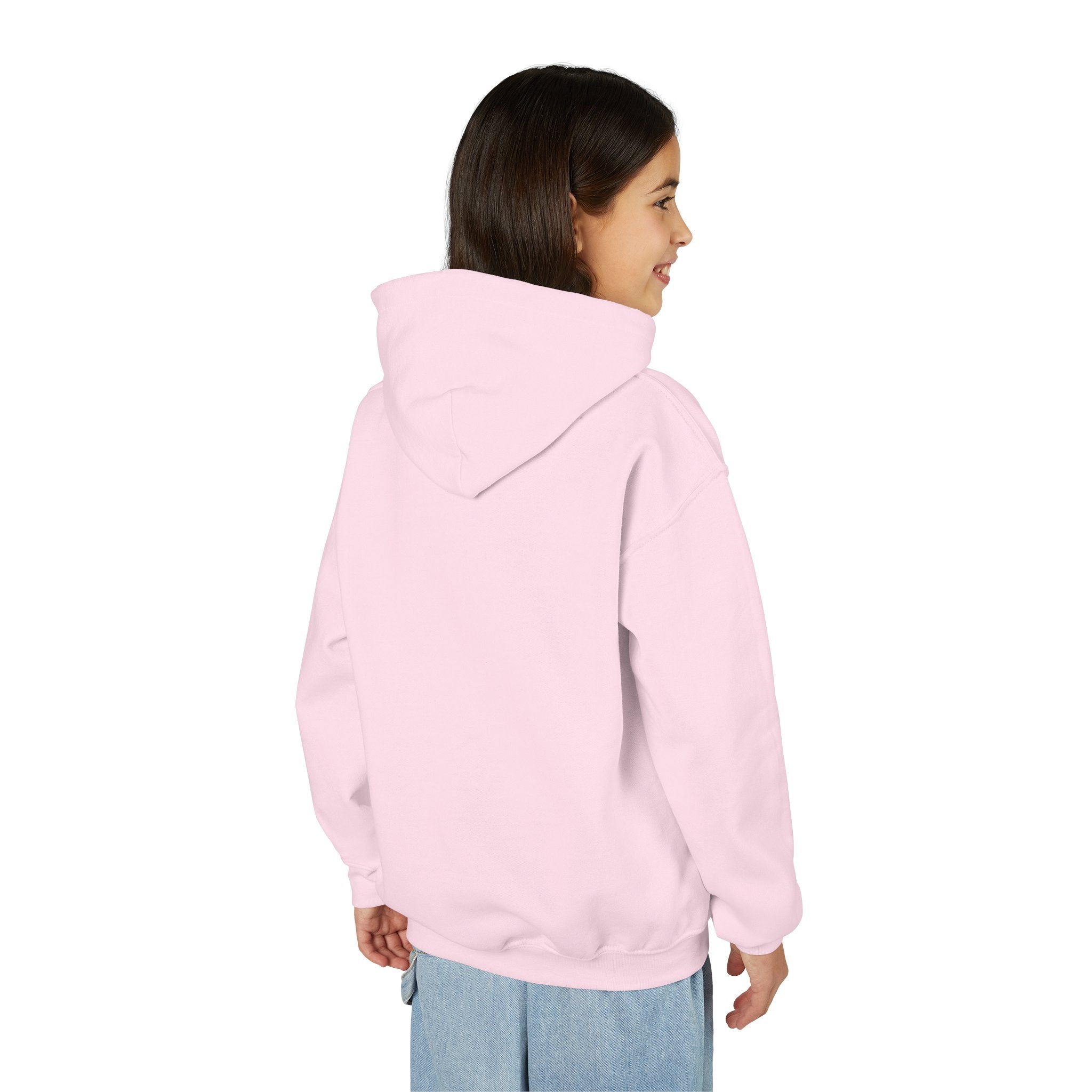 Youth Hoodie — "Why Is Everyone Rushing Me?" Colorful Comic Graphic