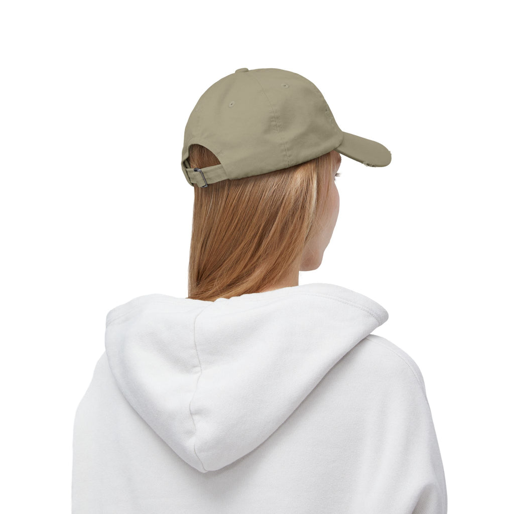 Distressed Baseball Cap — TNM Nation Gold Logo