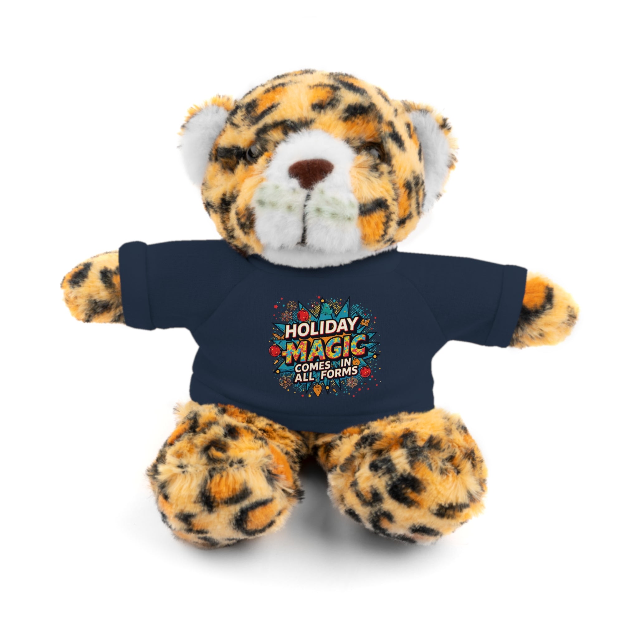 Holiday Magic Bear — Plush Teddy with 'Holiday Magic Comes in All Forms' Tee