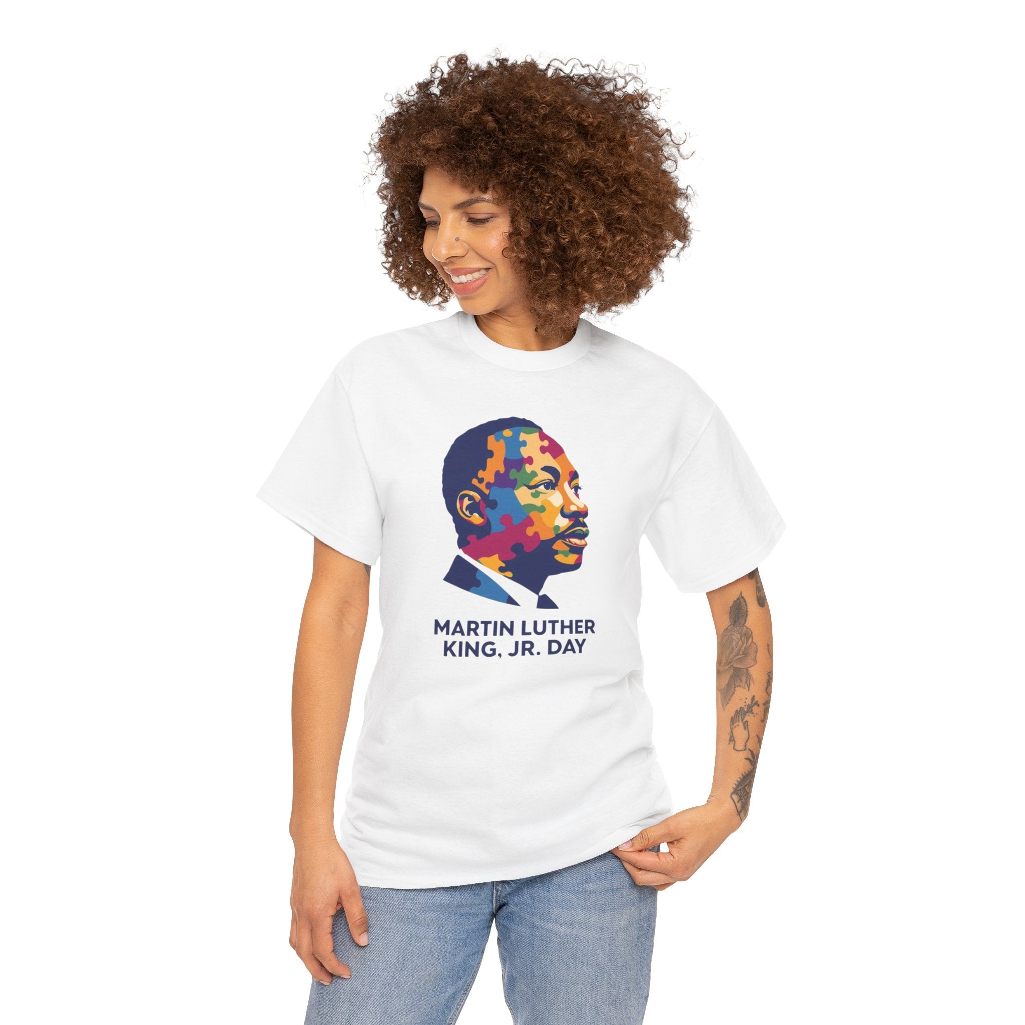 MLK Day Meets Autism T‑Shirt