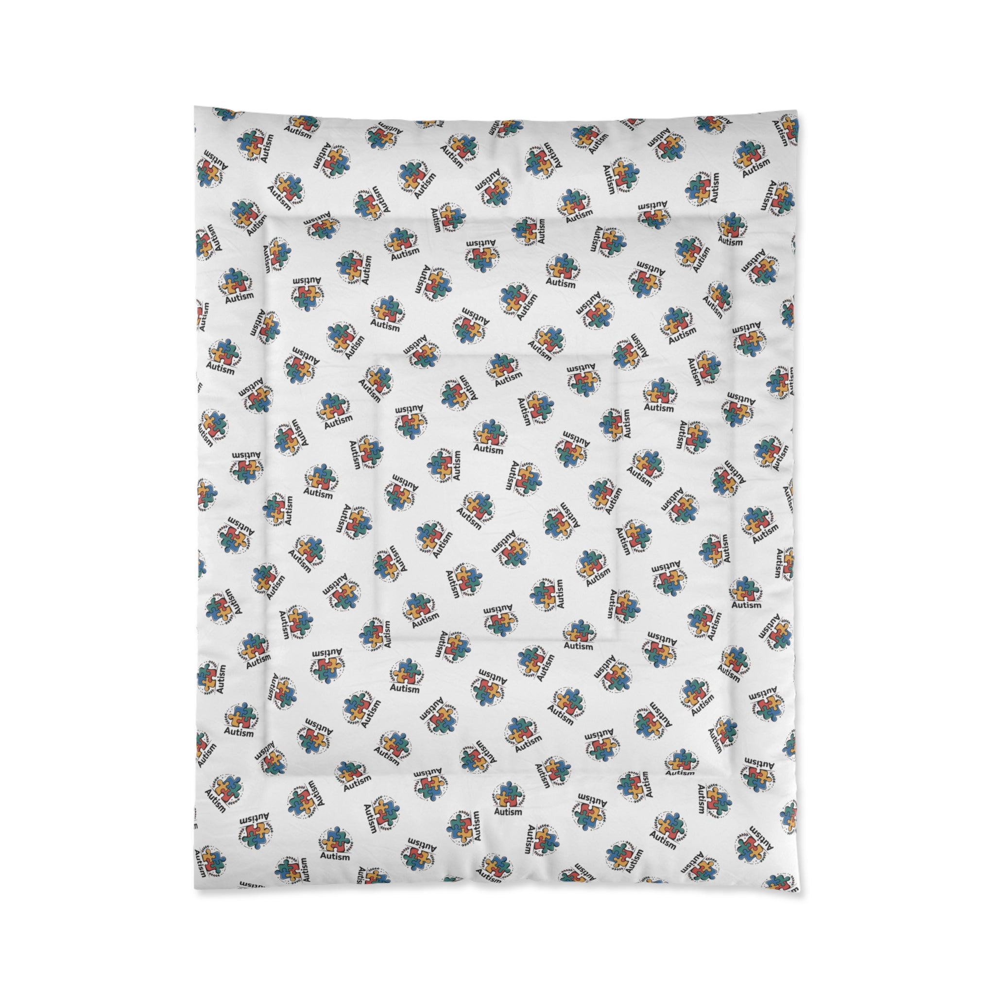 Comforter - Colorful Floral Geode Pattern Duvet Cover for Bedroom Decor
