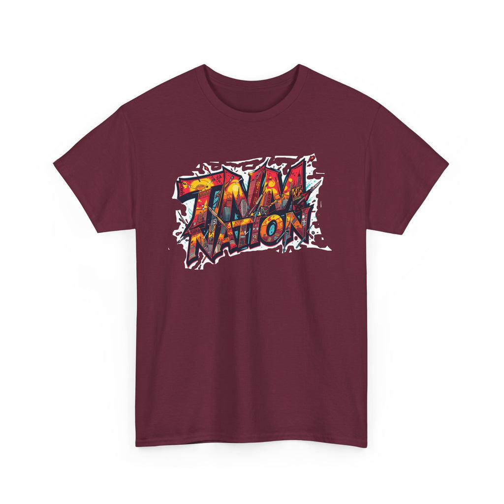 Tidal Nation Graffiti Tee - Urban Streetwear Graphic T-Shirt