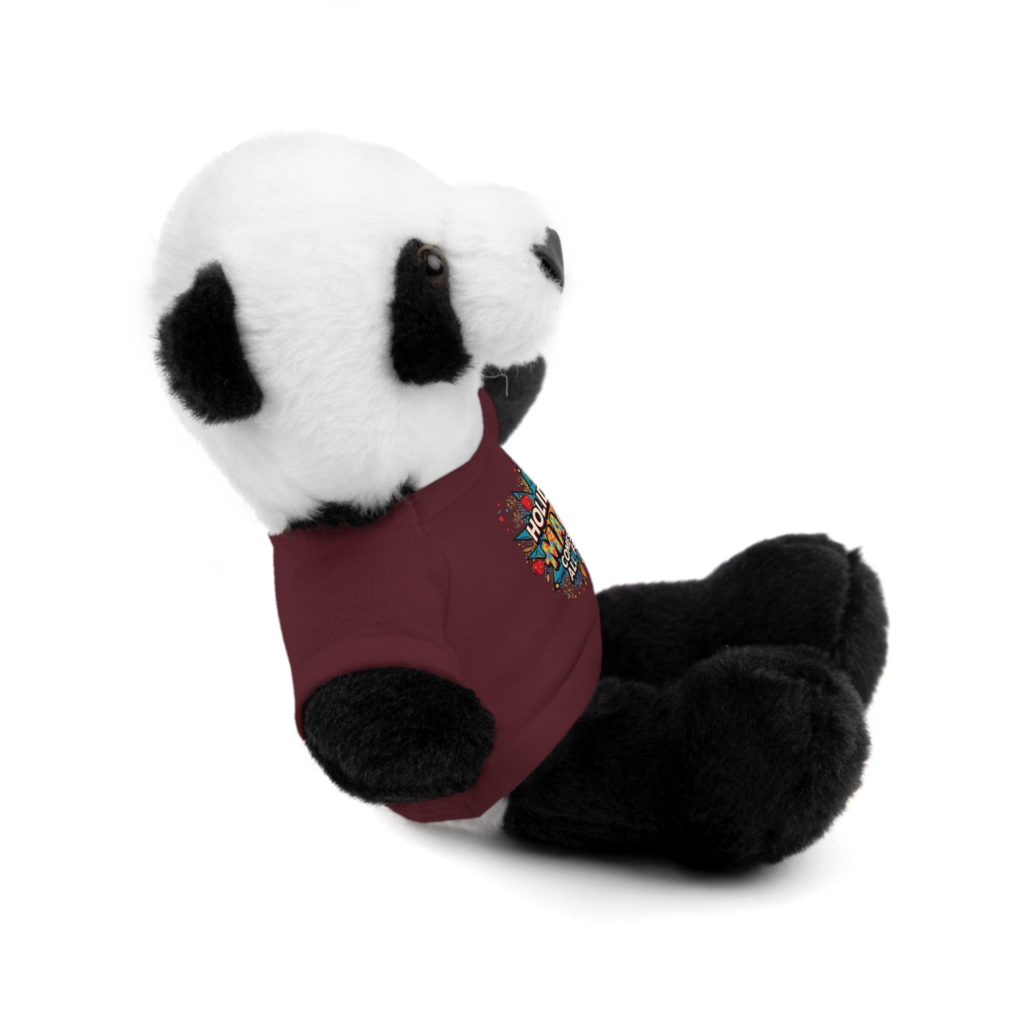 Holiday Magic Bear — Plush Teddy with 'Holiday Magic Comes in All Forms' Tee