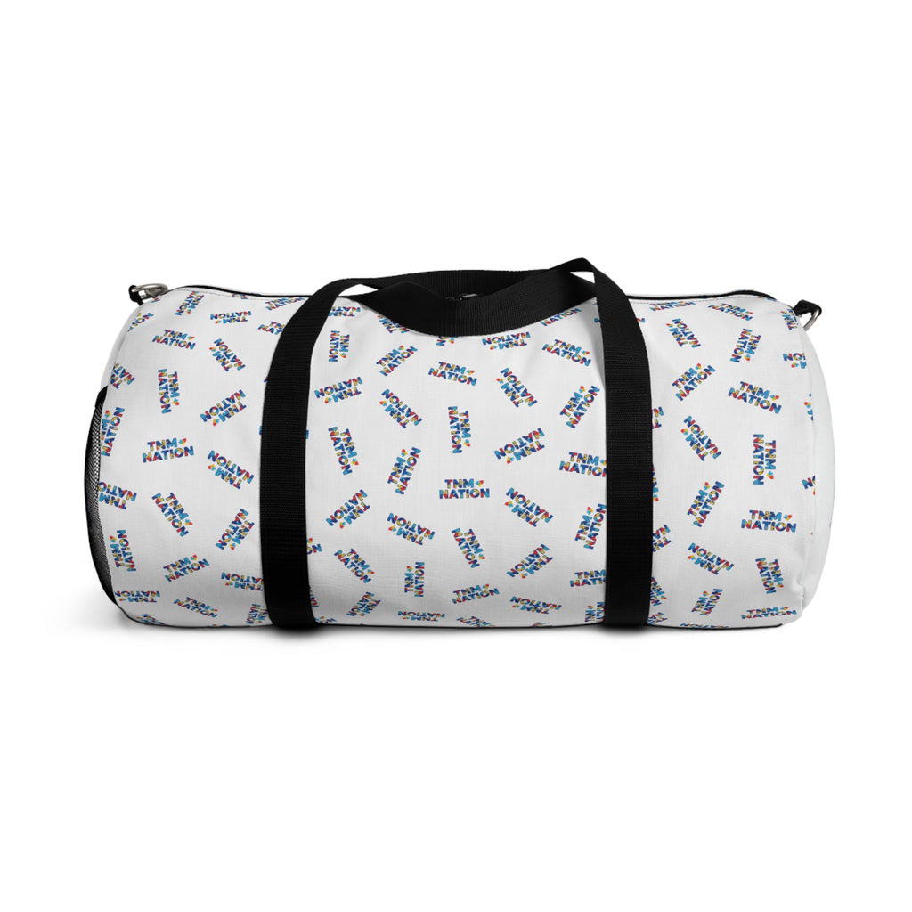 TNM NATION Skateboard Pattern – Lightweight Gym & Weekend Bag