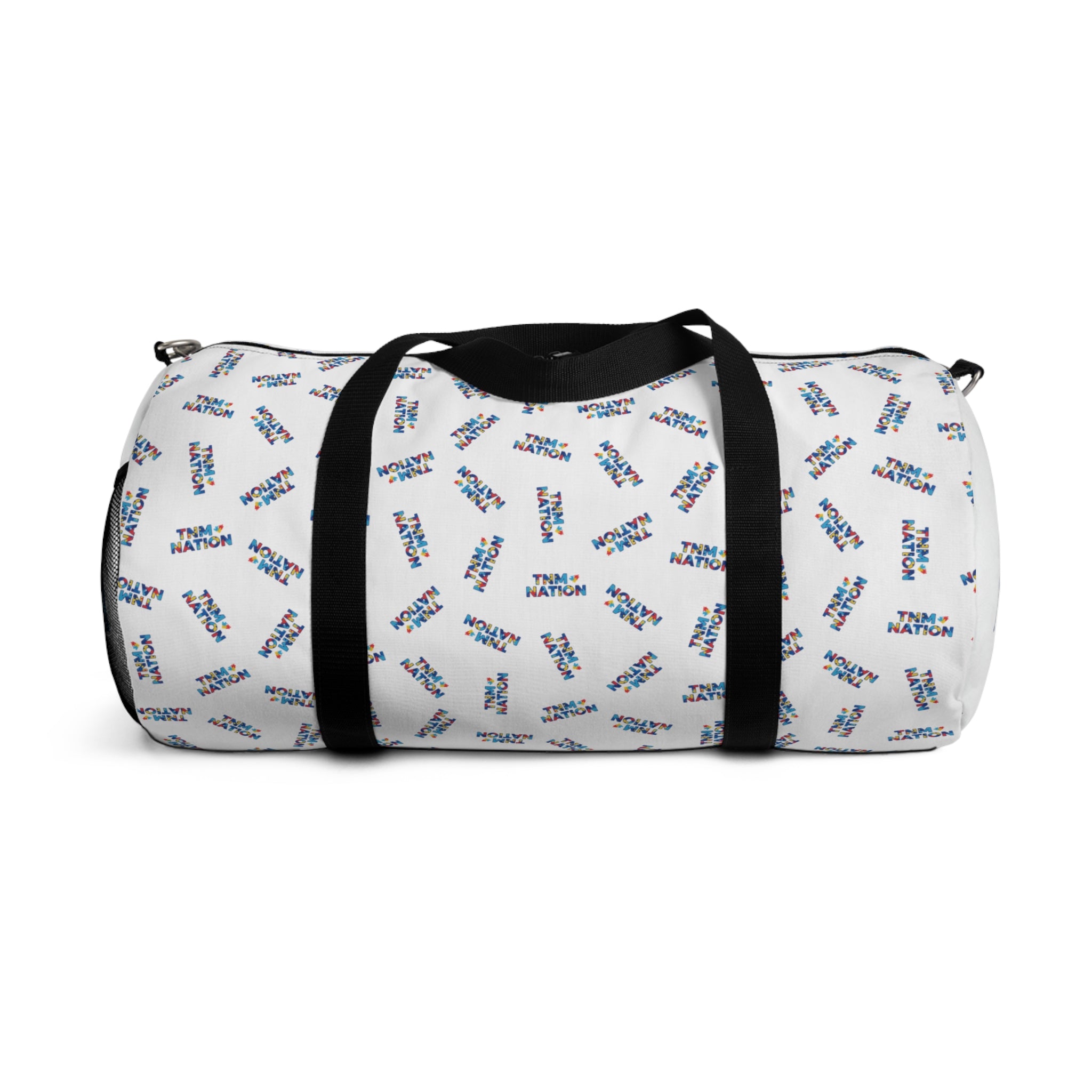 TNM NATION Skateboard Pattern – Lightweight Gym & Weekend Bag