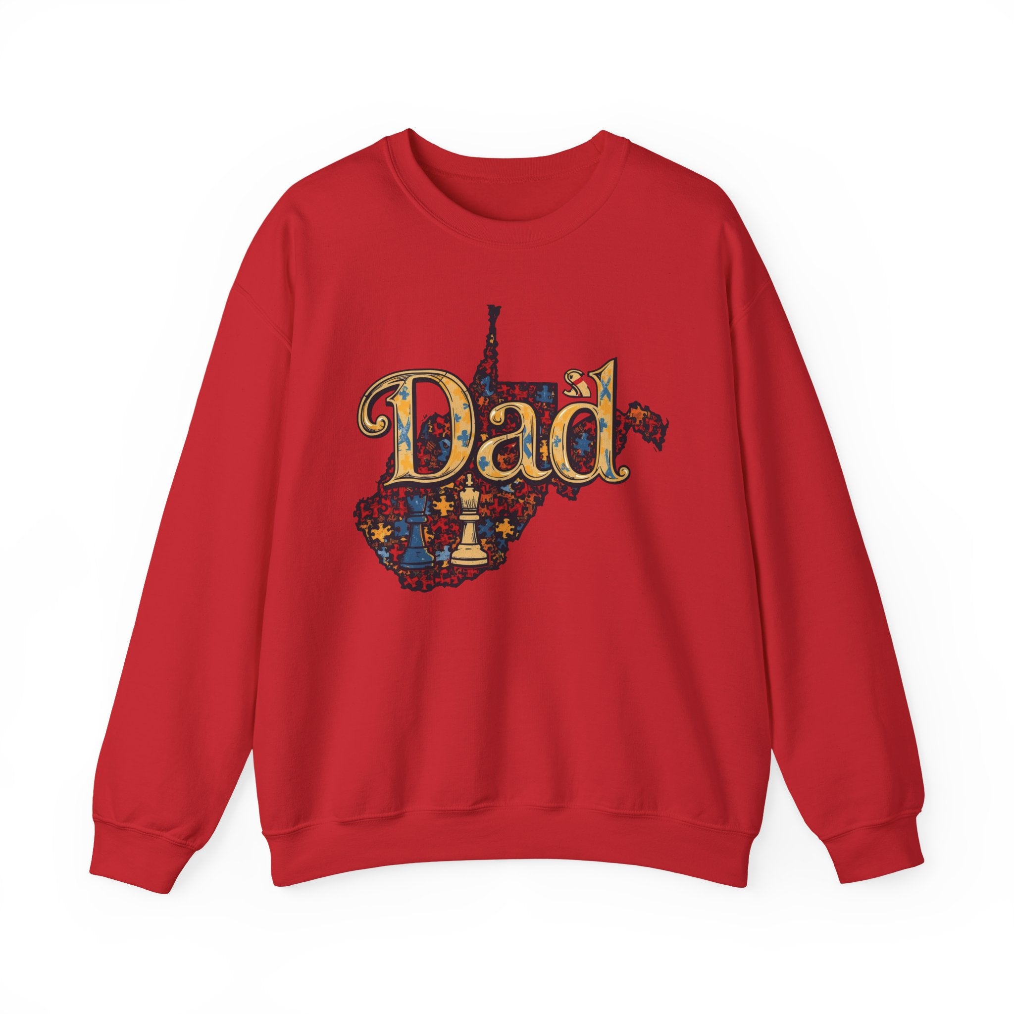 Dad State Pride Sweatshirt — West Virginia Dad Crewneck
