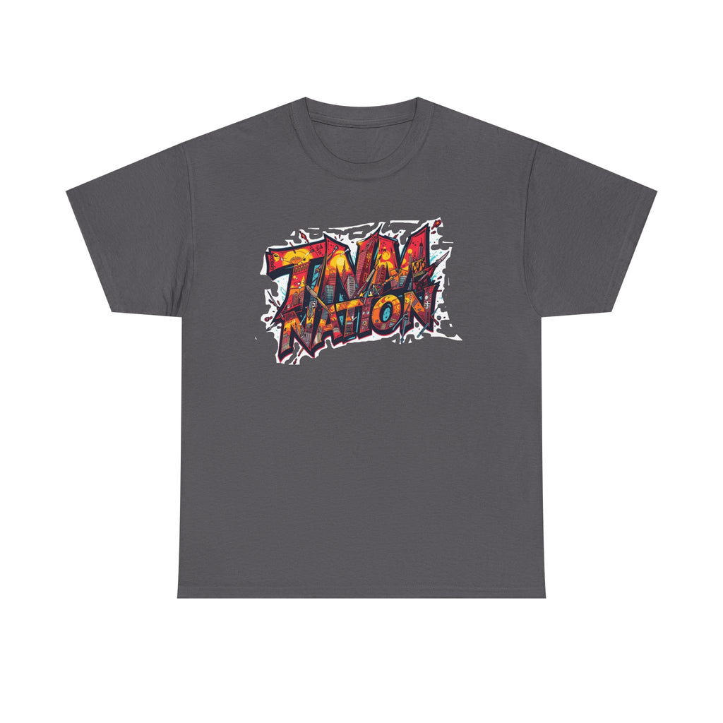 Tidal Nation Graffiti Tee - Urban Streetwear Graphic T-Shirt