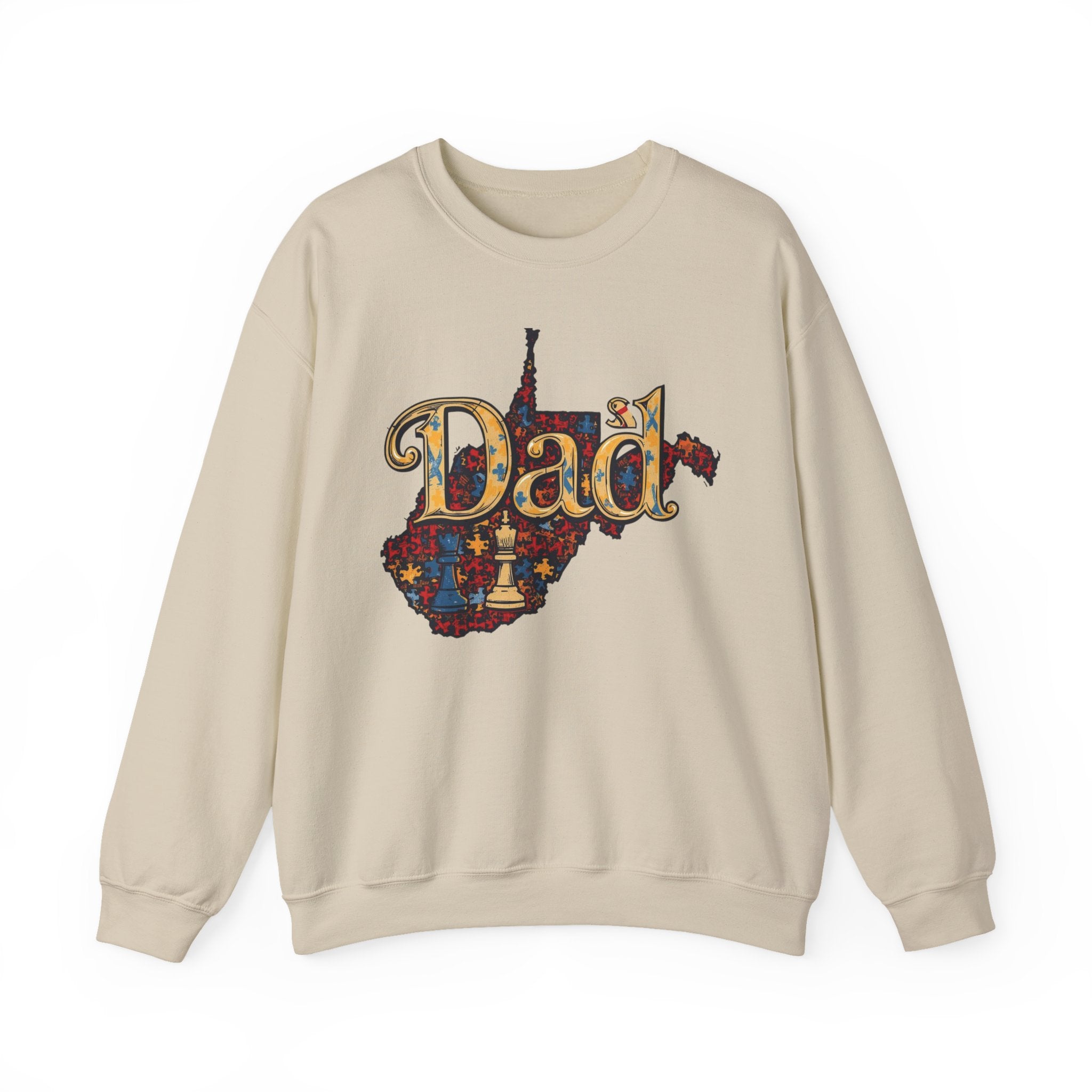 Dad State Pride Sweatshirt — West Virginia Dad Crewneck