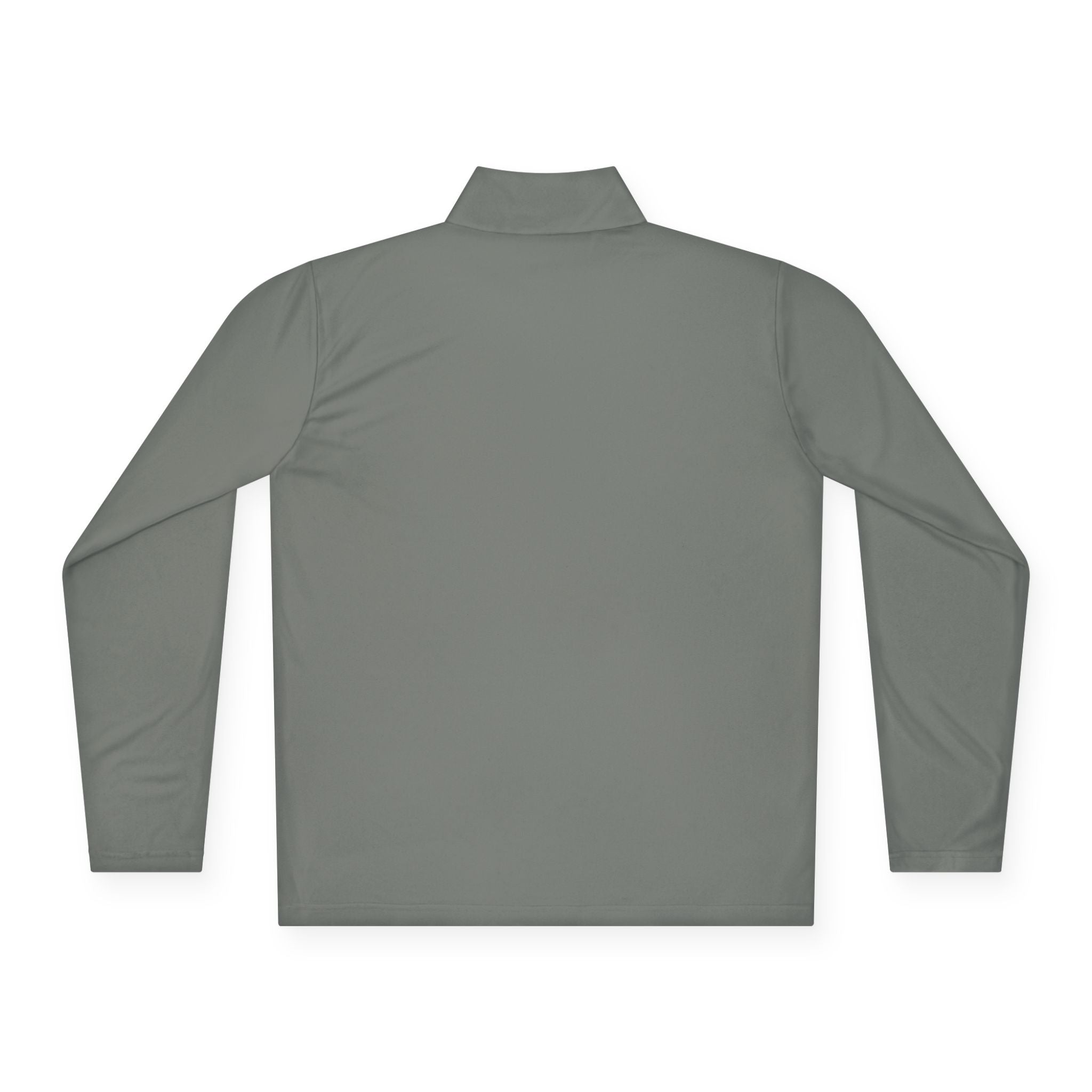 Quarter-Zip Pullover • Colorful Geometric Mushroom Logo — Psychedelic Nature Vibe