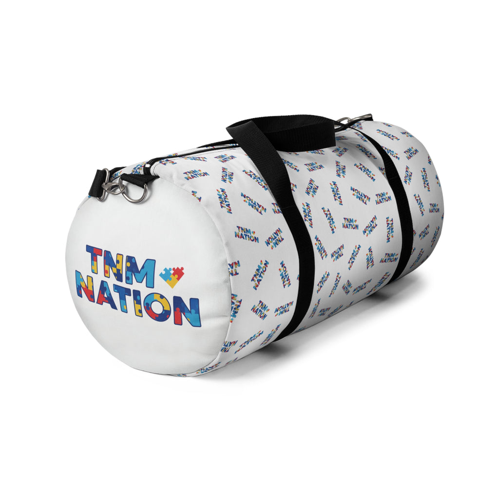 TNM NATION Skateboard Pattern – Lightweight Gym & Weekend Bag