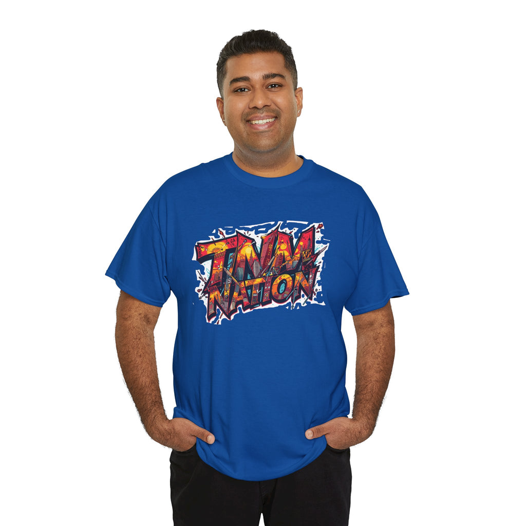Tidal Nation Graffiti Tee - Urban Streetwear Graphic T-Shirt