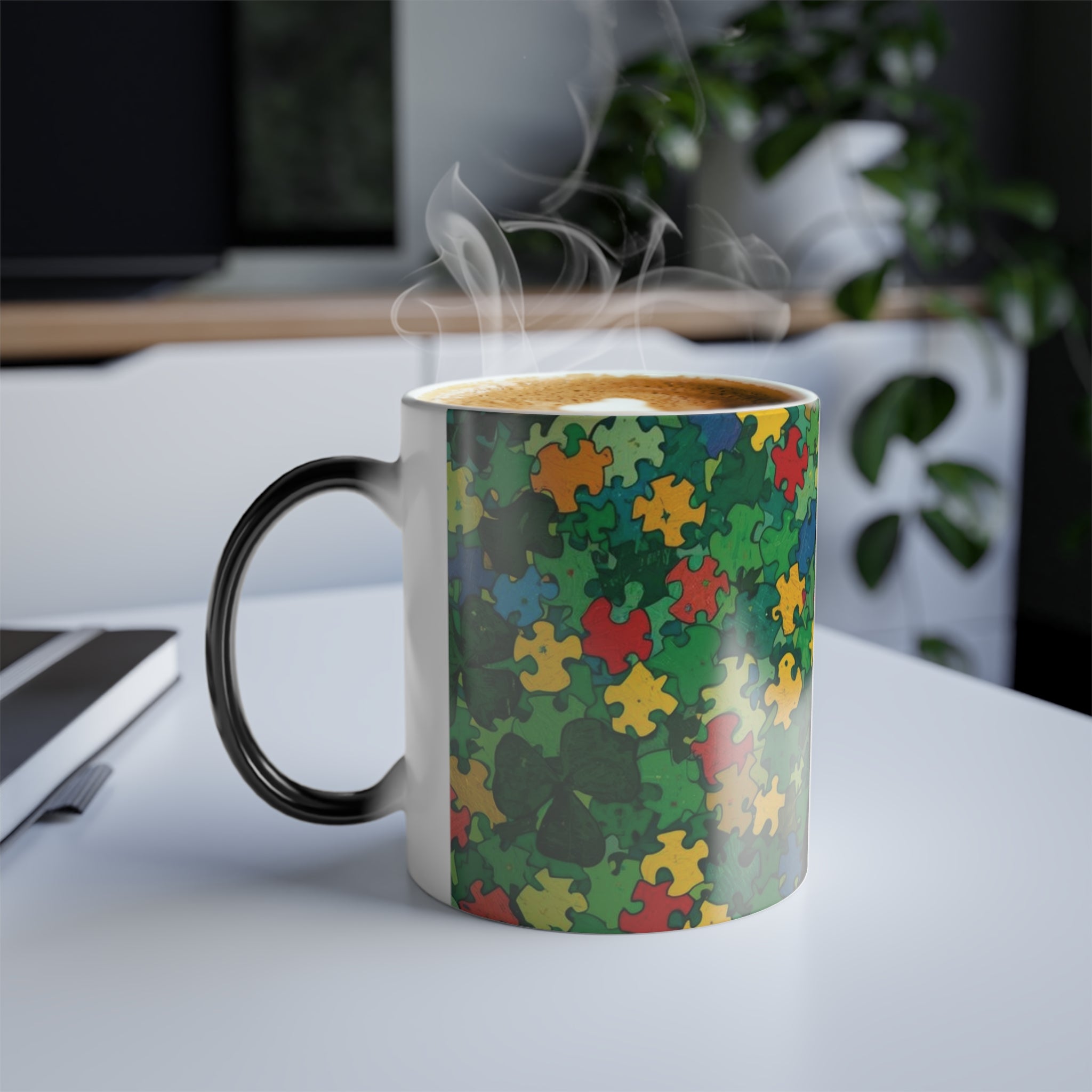 St. Patrick's Rainbow Pot of Gold Color-Changing Mug