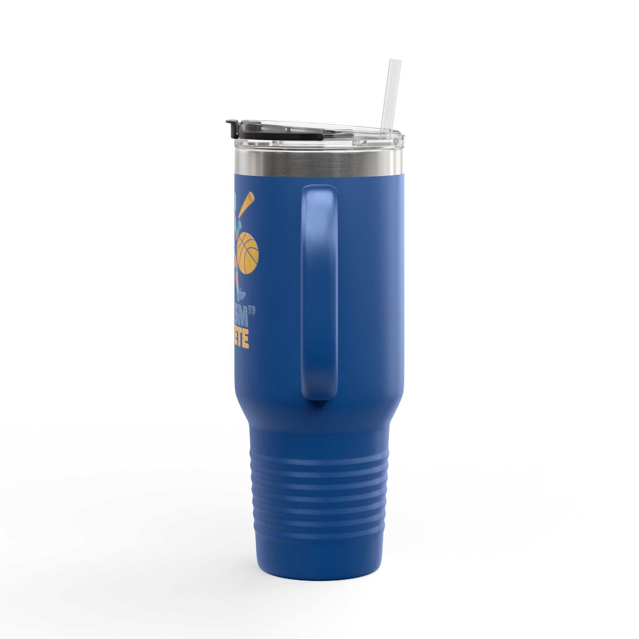 Autism Athlete 40oz Insulated Travel Mug — Sports Awareness Tumbler