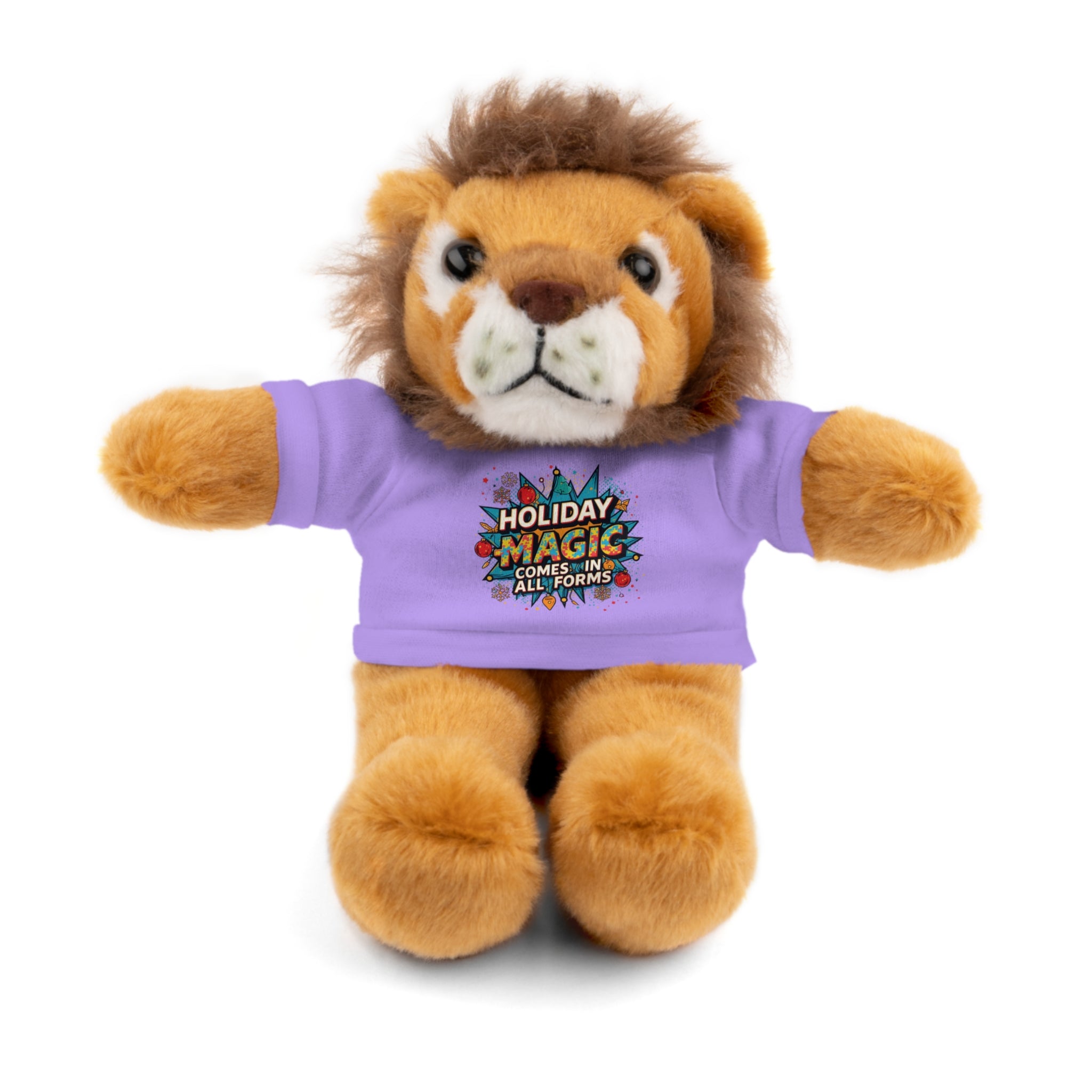 Holiday Magic Bear — Plush Teddy with 'Holiday Magic Comes in All Forms' Tee