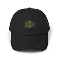 Distressed Baseball Cap — TNM Nation Gold Logo