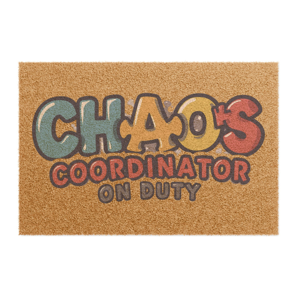 Chaos Coordinator On Duty Doormat – Funny Welcome Mat for Busy Homes & Moms