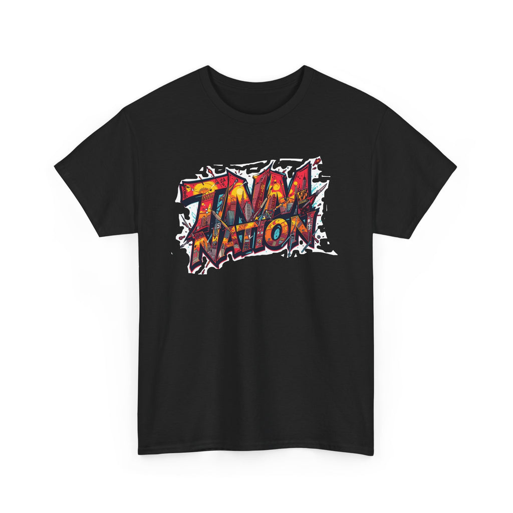 Tidal Nation Graffiti Tee - Urban Streetwear Graphic T-Shirt