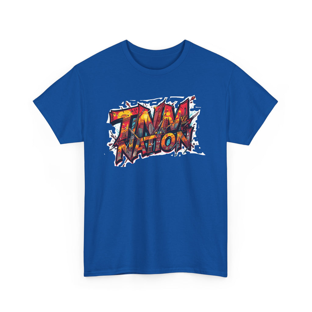 Tidal Nation Graffiti Tee - Urban Streetwear Graphic T-Shirt