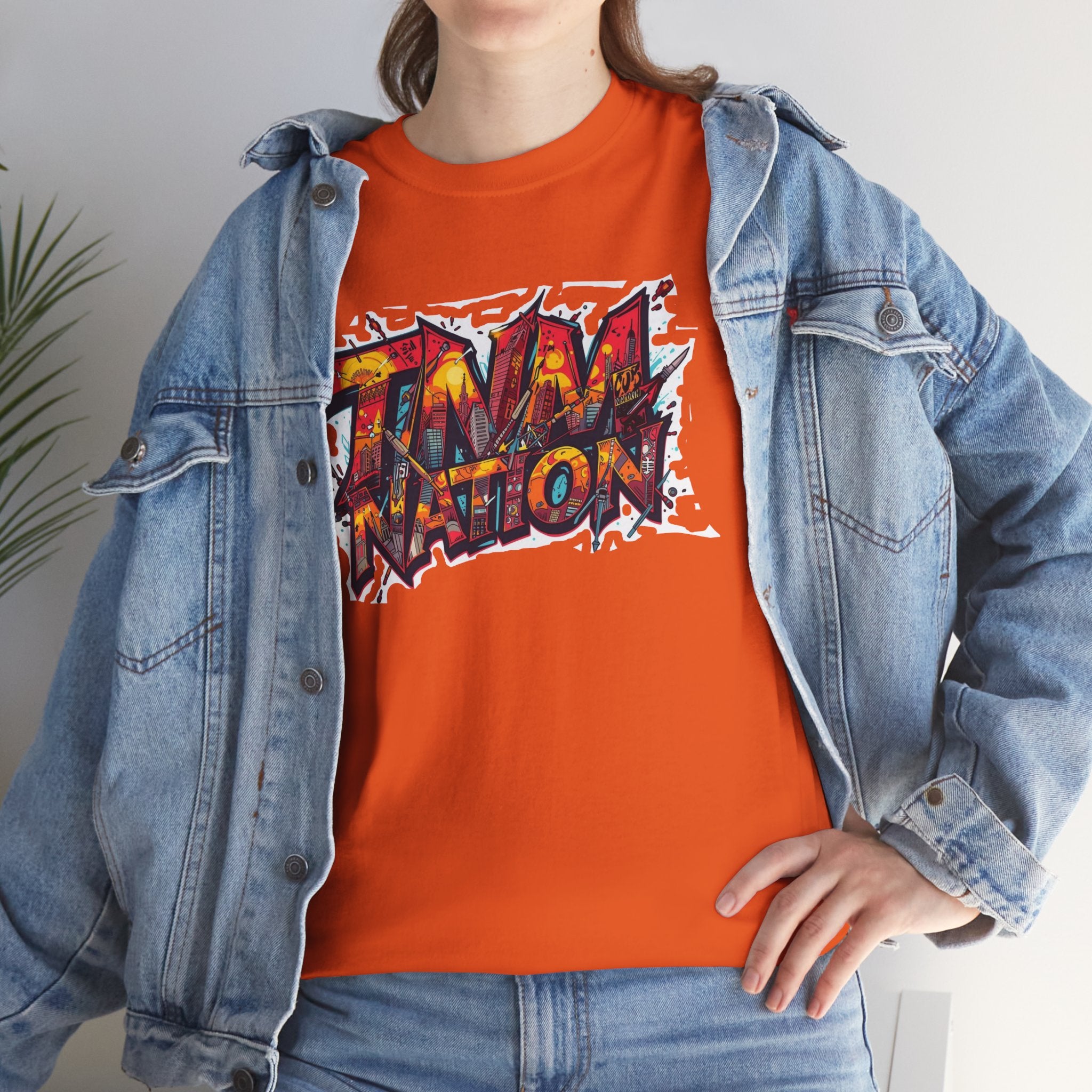 Tidal Nation Graffiti Tee - Urban Streetwear Graphic T-Shirt