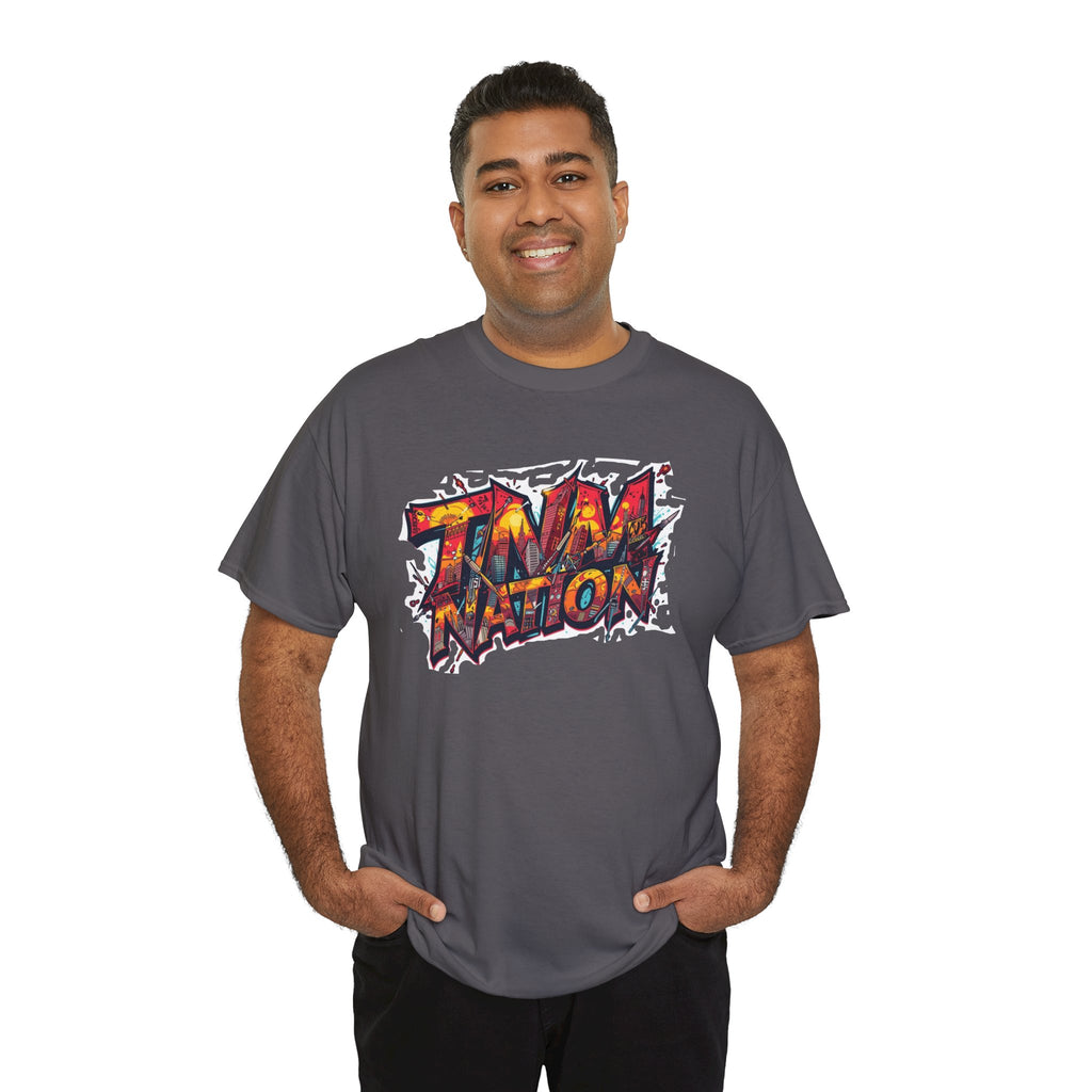 Tidal Nation Graffiti Tee - Urban Streetwear Graphic T-Shirt