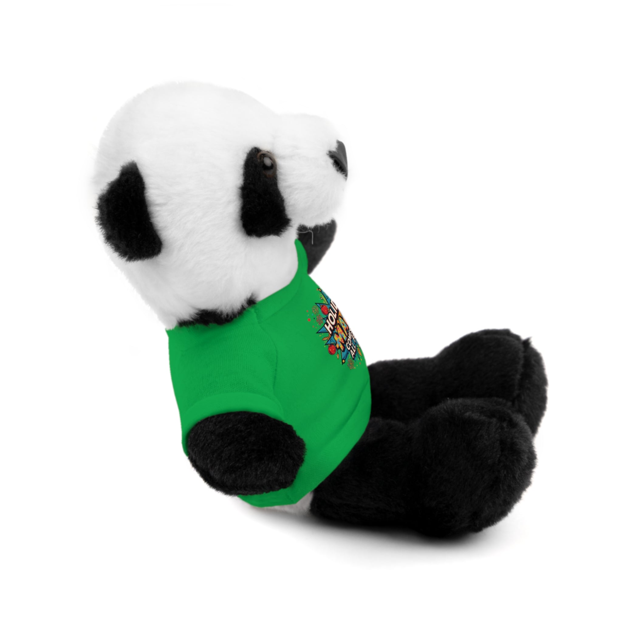 Holiday Magic Bear — Plush Teddy with 'Holiday Magic Comes in All Forms' Tee