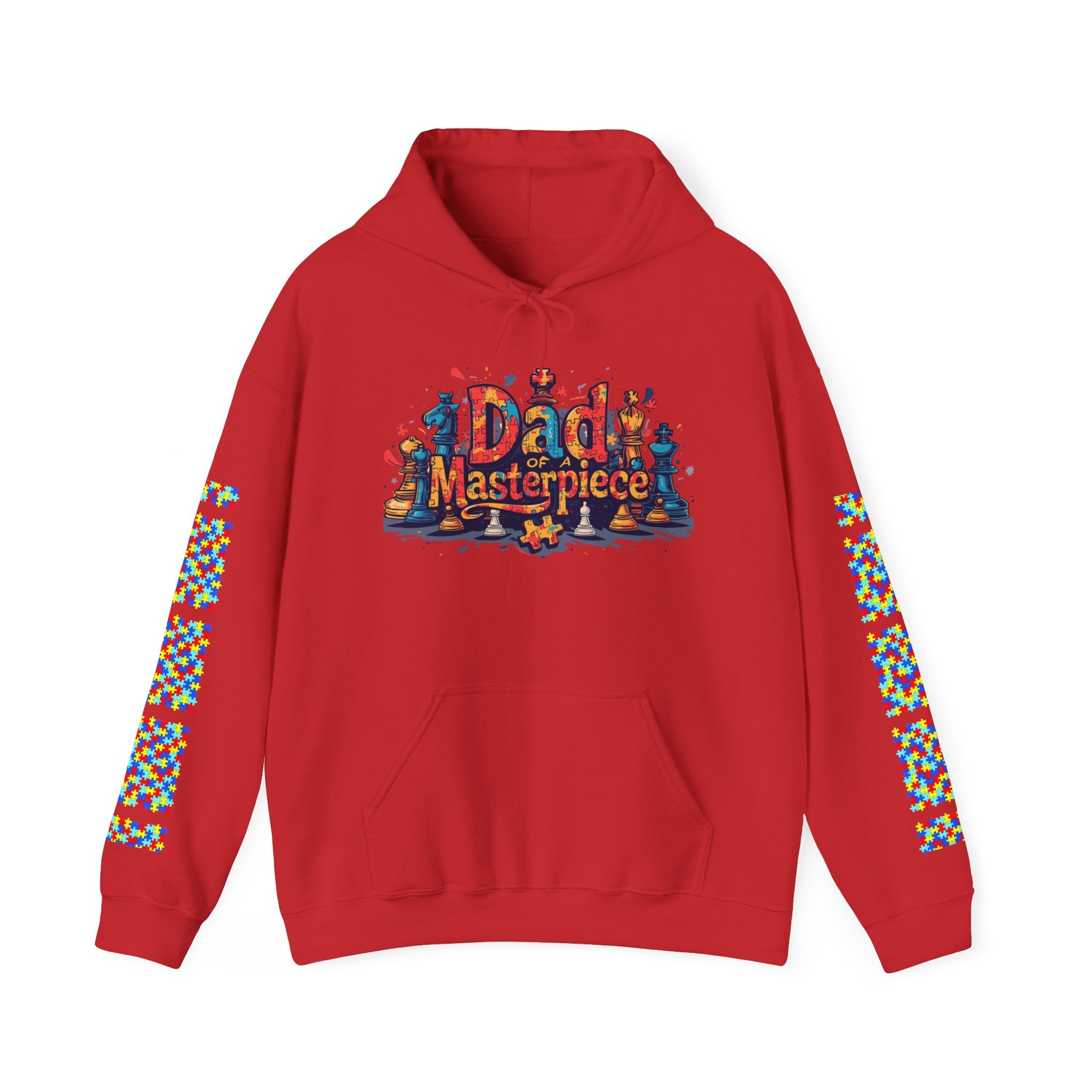 Dad Masterpiece Hoodie – Colorful Artistic Father’s Day Sweatshirt