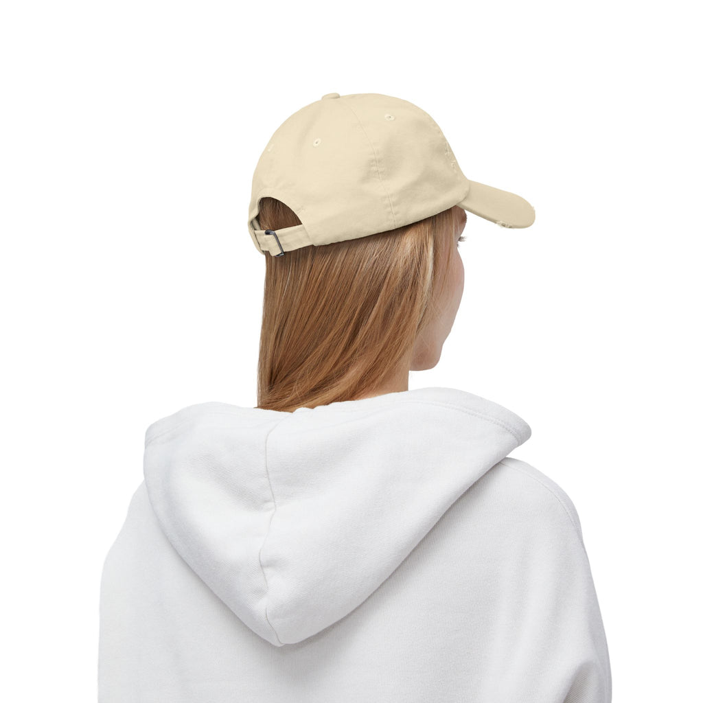 Distressed Baseball Cap — TNM Nation Gold Logo