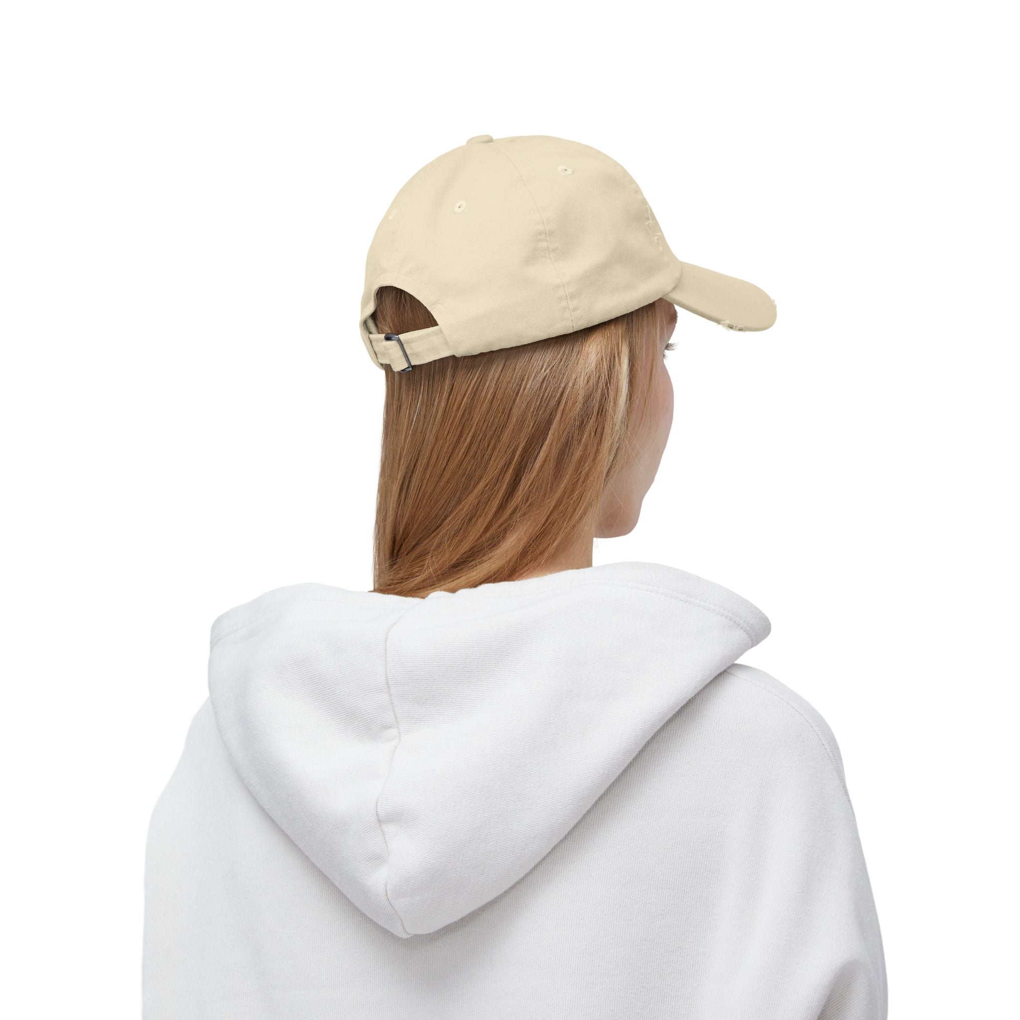 Distressed Baseball Cap — TNM Nation Gold Logo