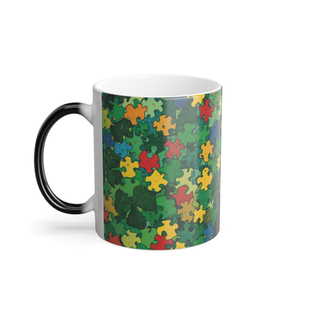 St. Patrick's Rainbow Pot of Gold Color-Changing Mug