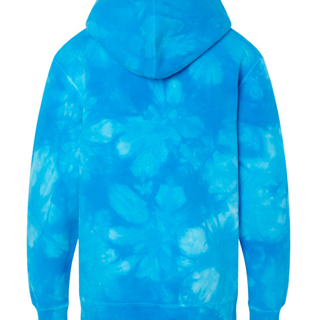 Tie Dye Aqua Blue - BACK